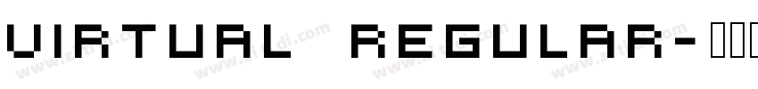 Virtual Regular字体转换